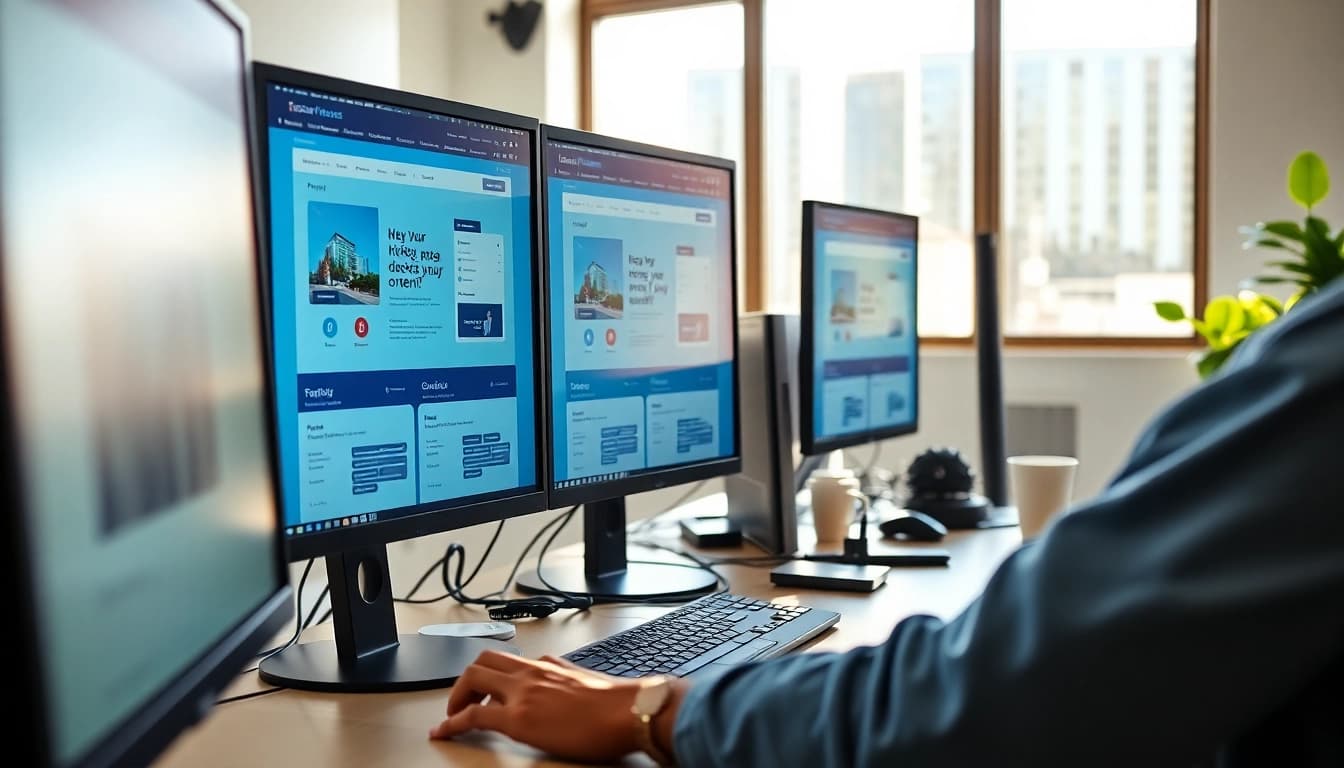 Interactie met de website https://nugevonden.nl in een professionele werkomgeving met moderne technologie.