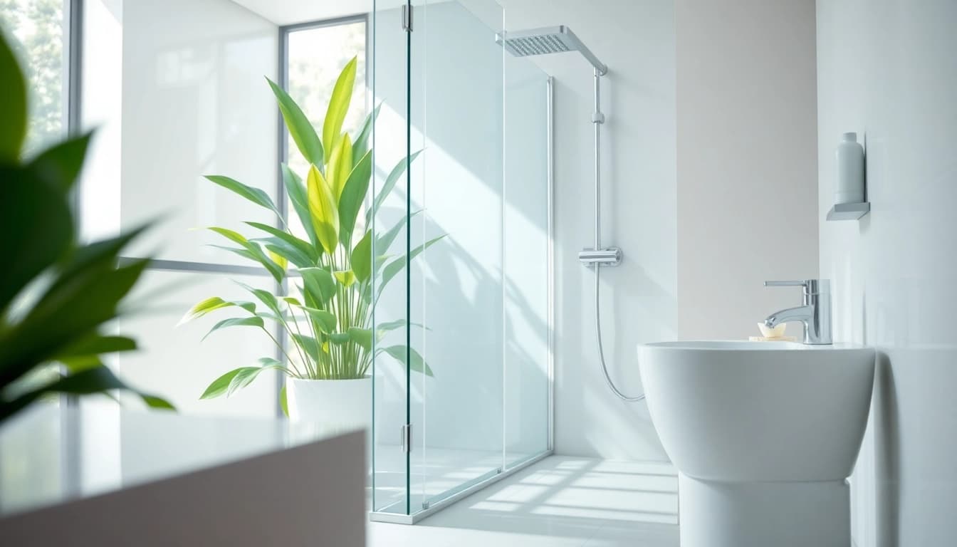 Erleben Sie sonni sanitär Produkte in einem eleganten Badezimmer mit modernem Design.