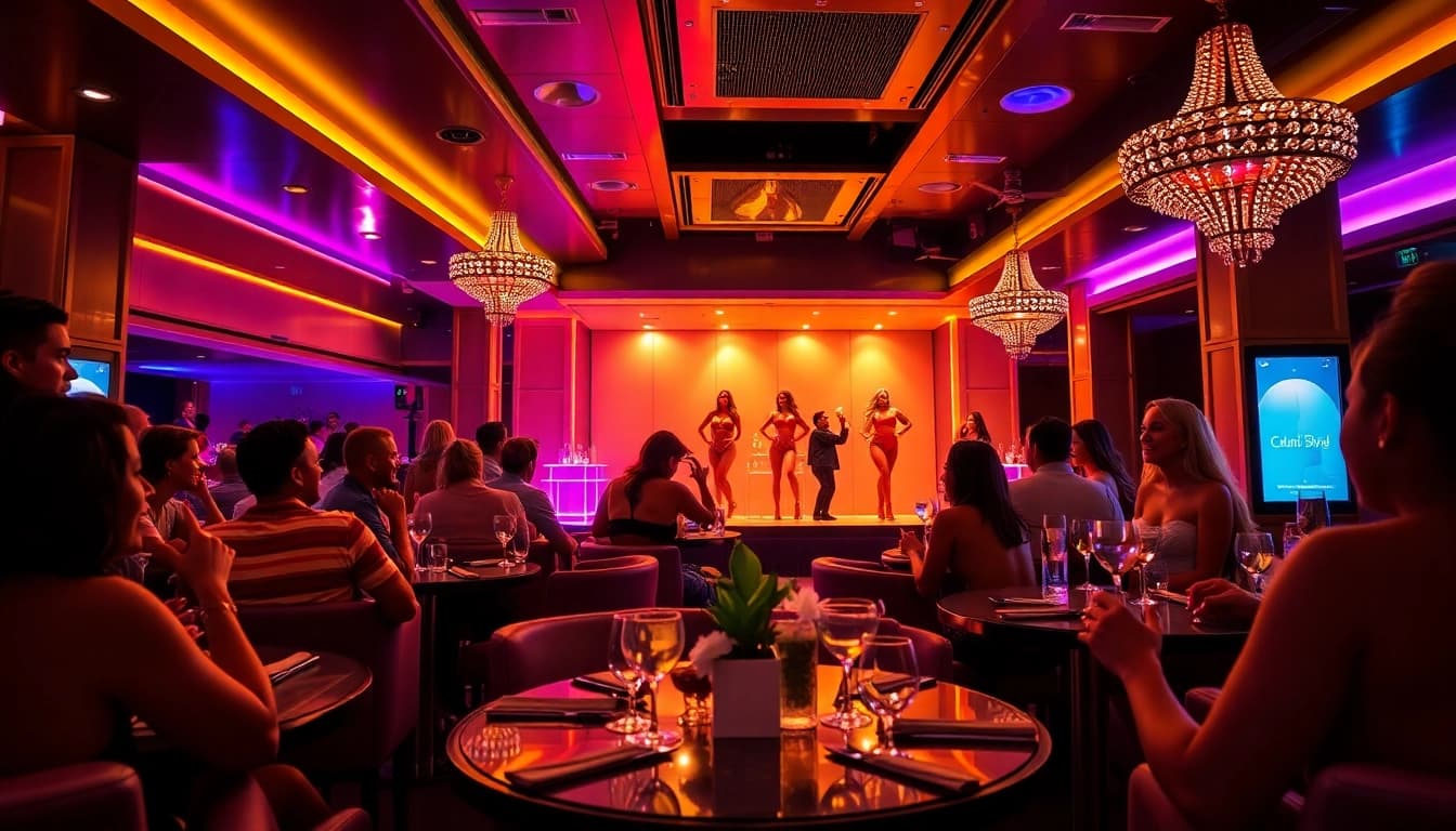 Experience the vibrant nightlife at Club SXM, St. Martin's premier topless bar with elegant ambiance and exciting performances.