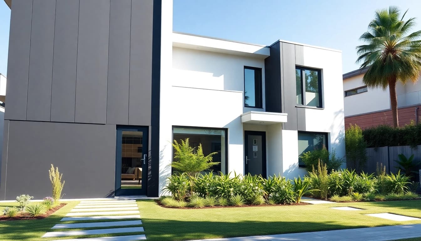 Transform your space with Modern Exterior Facade Panels that blend style and durability.