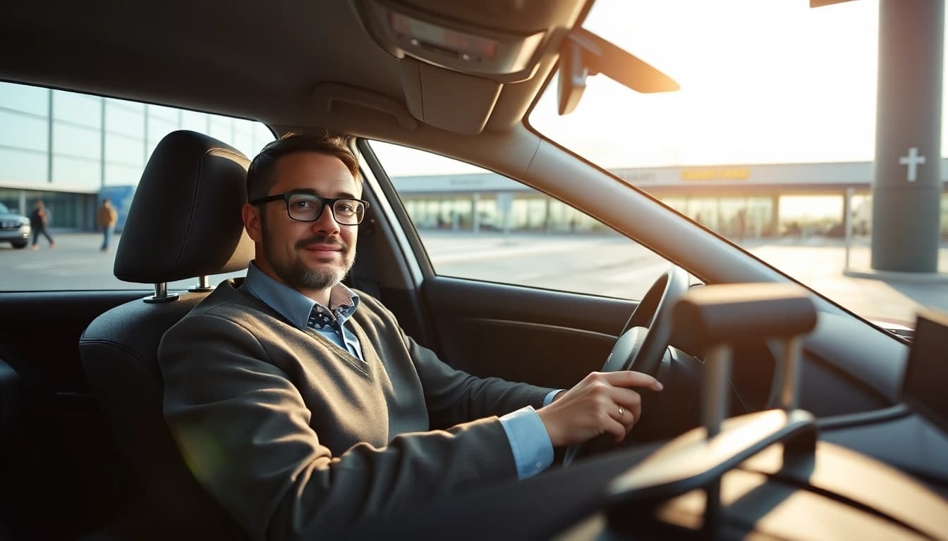 Book a taxi Nottingham to Birmingham Airport with a professional driver and modern sedan.
