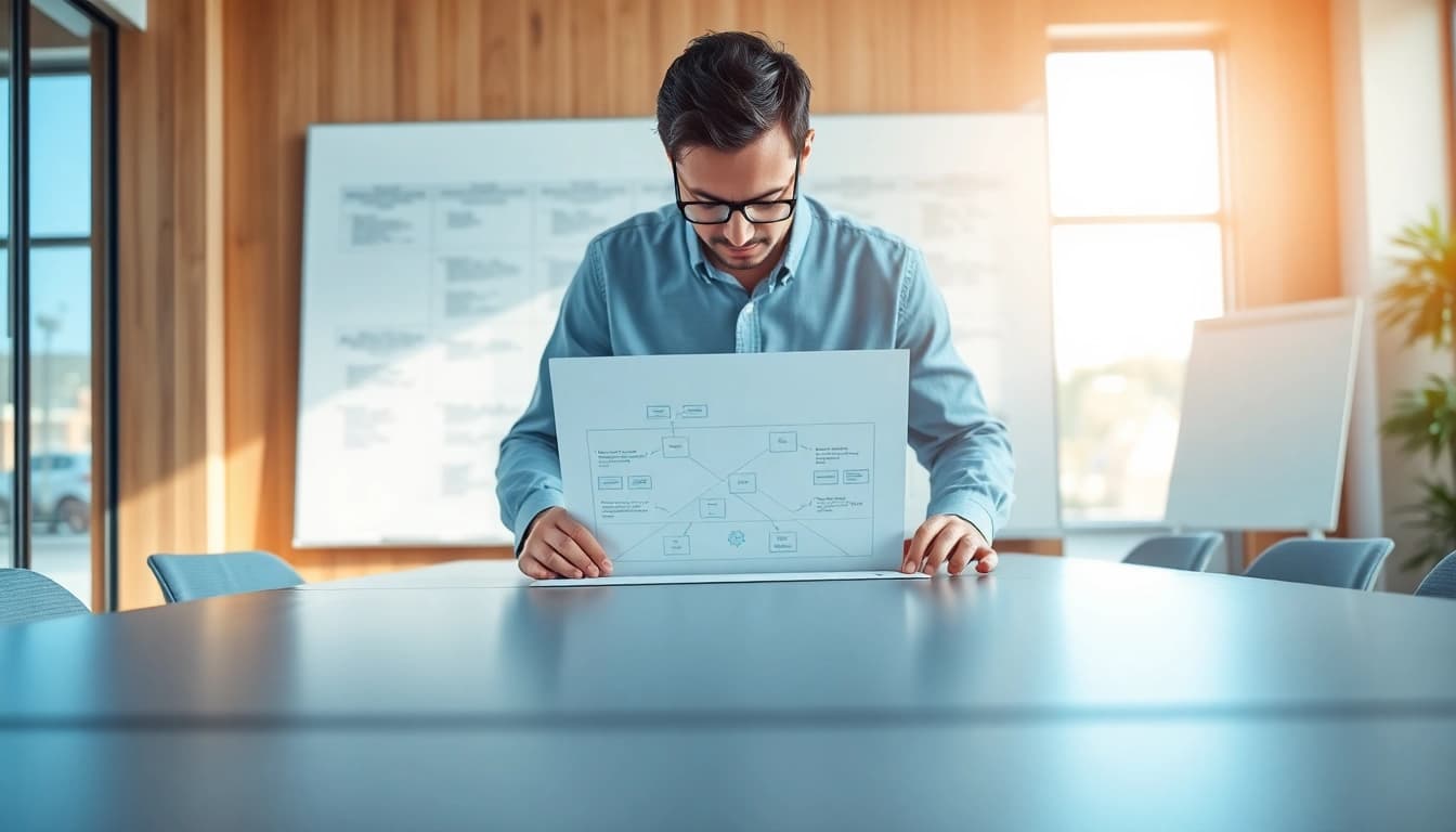 Implement effective Strategy Capture Management with a consultant analyzing a strategic plan.
