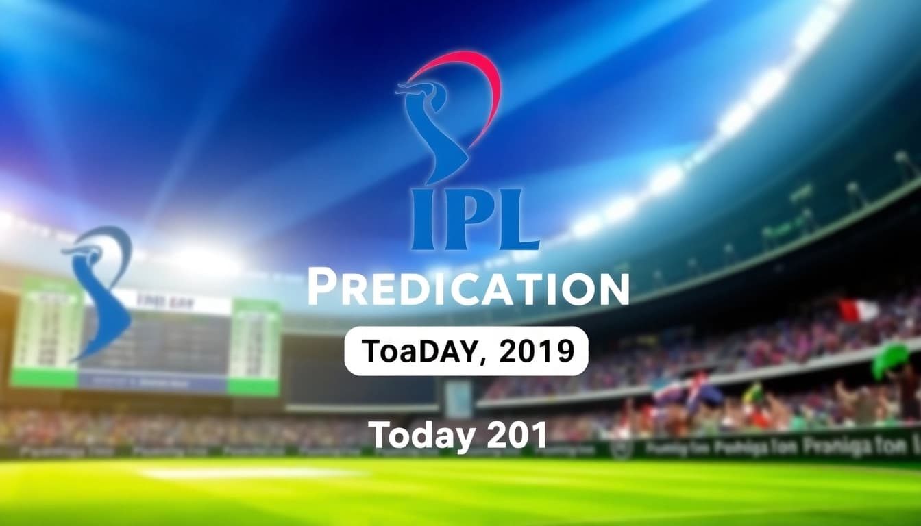 Get the todays ipl match winner prediction with exciting cricket match visual and stats.