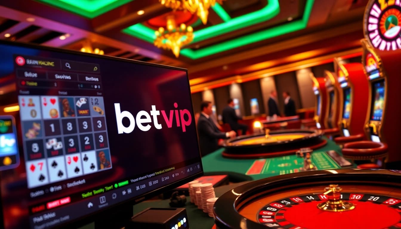 Trải nghiệm lối chơi đầy kịch tính tại Betvip với các trò casino sinh động và không khí sôi động.