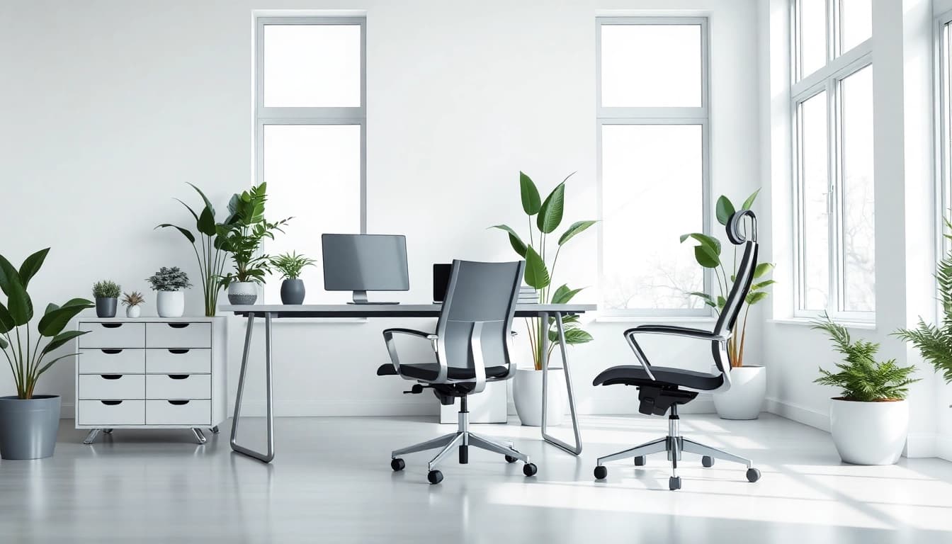 Enhance your productivity with a modern home office layout featured on https://merithome.co.uk.