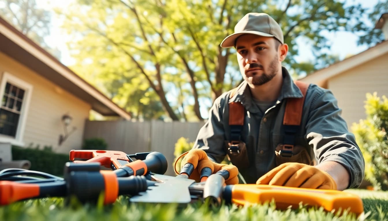 Deliver immediate pest control help with a skilled technician assessing a home's pest situation.