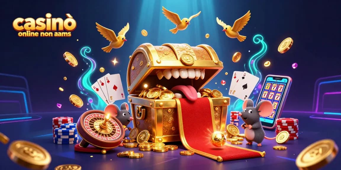 I casinò online non AAMS offrono emozioni avvincenti con bonus e giocate sicure. Scopri il gioco d'azzardo!