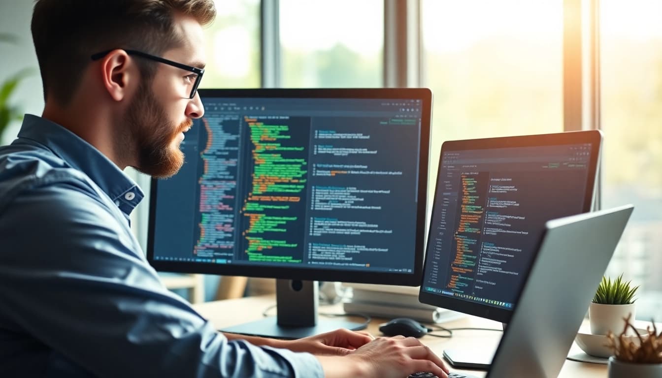 Streamline unlimited WordPress tasks with expert web developer at work.
