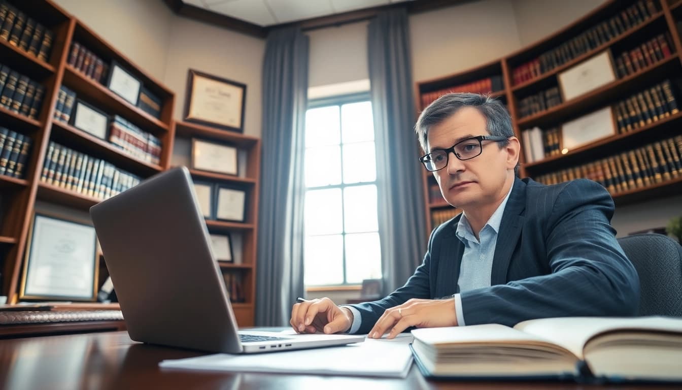Consultation with a San Antonio accident lawyer showcasing professionalism and trust.
