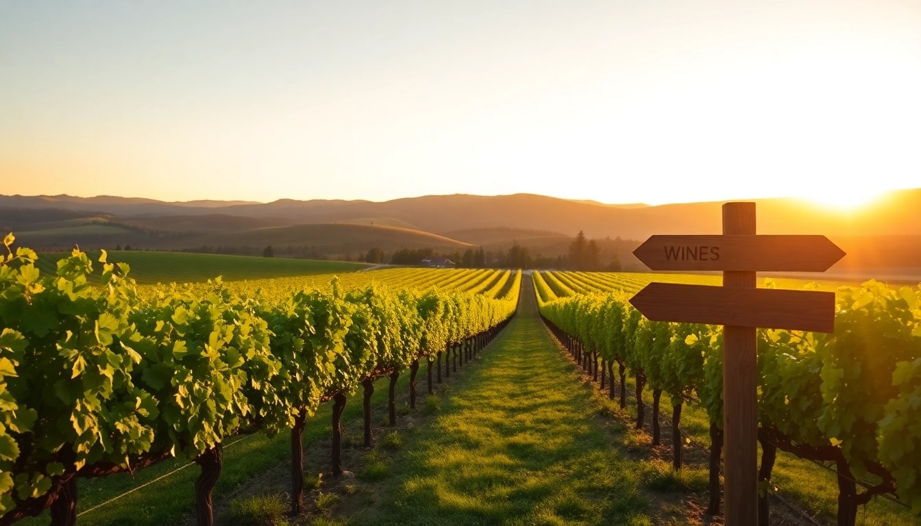 Experience the breathtaking scenery of the best wineries in California amidst stunning vineyards.