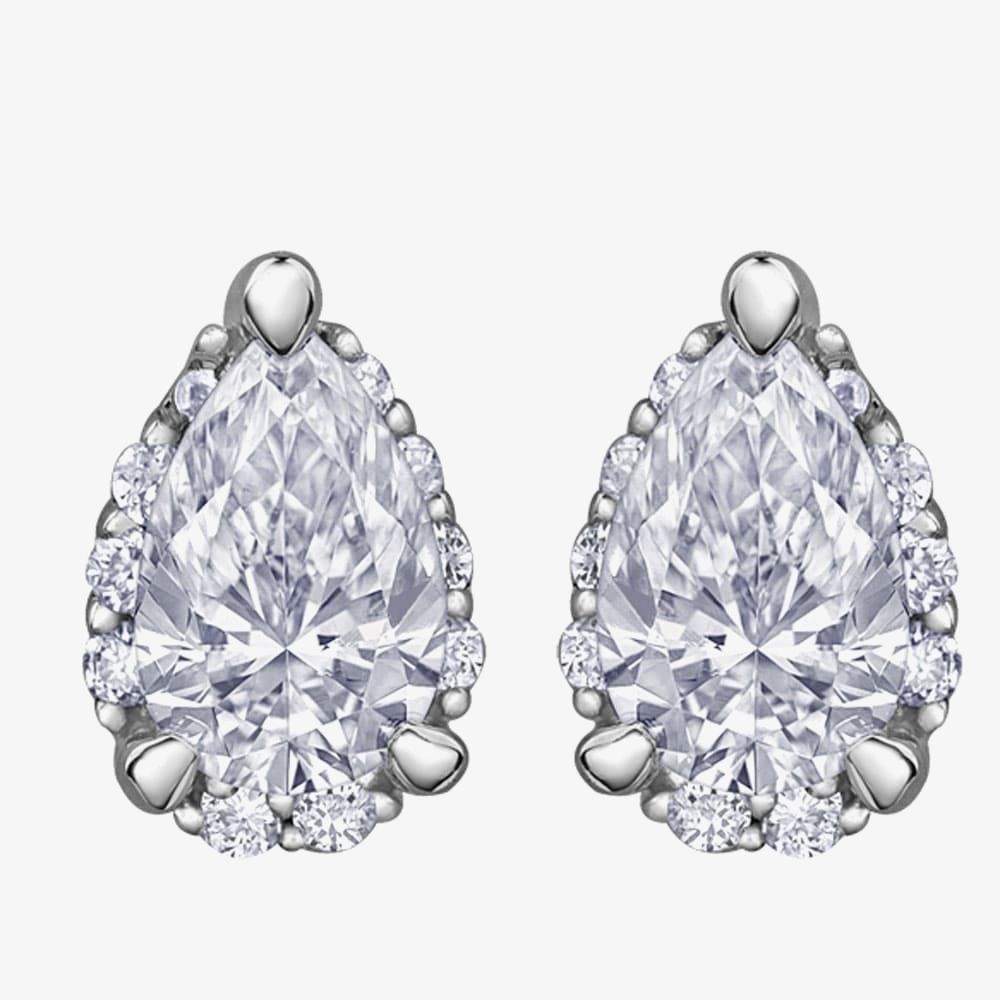 Diamond Helix Earrings UK Crafted for Luxury Wear