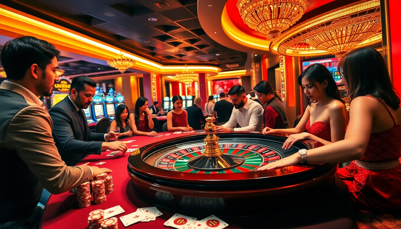 Experience thrilling roulette action at jun888 with vibrant casino energy and expert dealers.