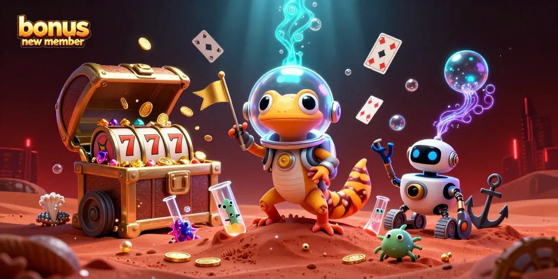 Engage with exciting casino adventures featuring slot games and a bonus new member offer.