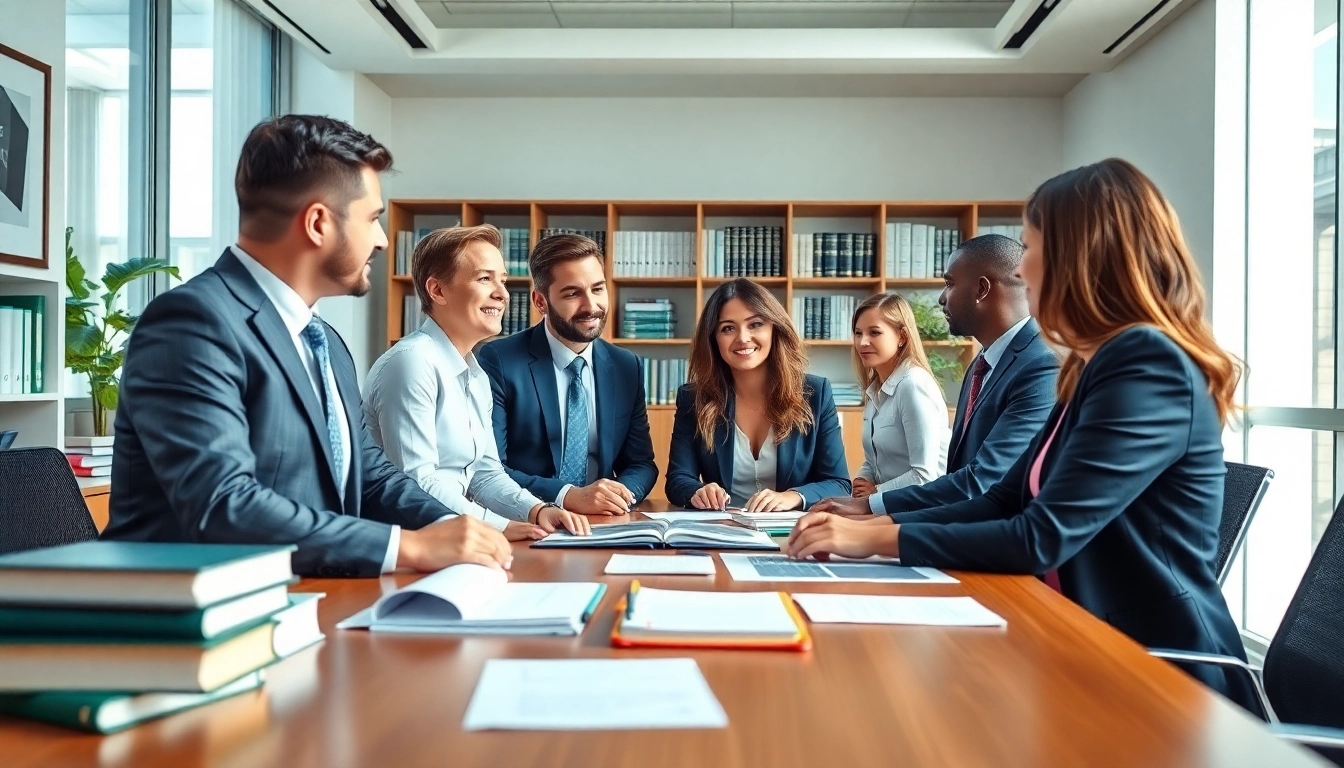 Seattle Social Security Disability Lawyers providing expert legal advice in a modern office setting.