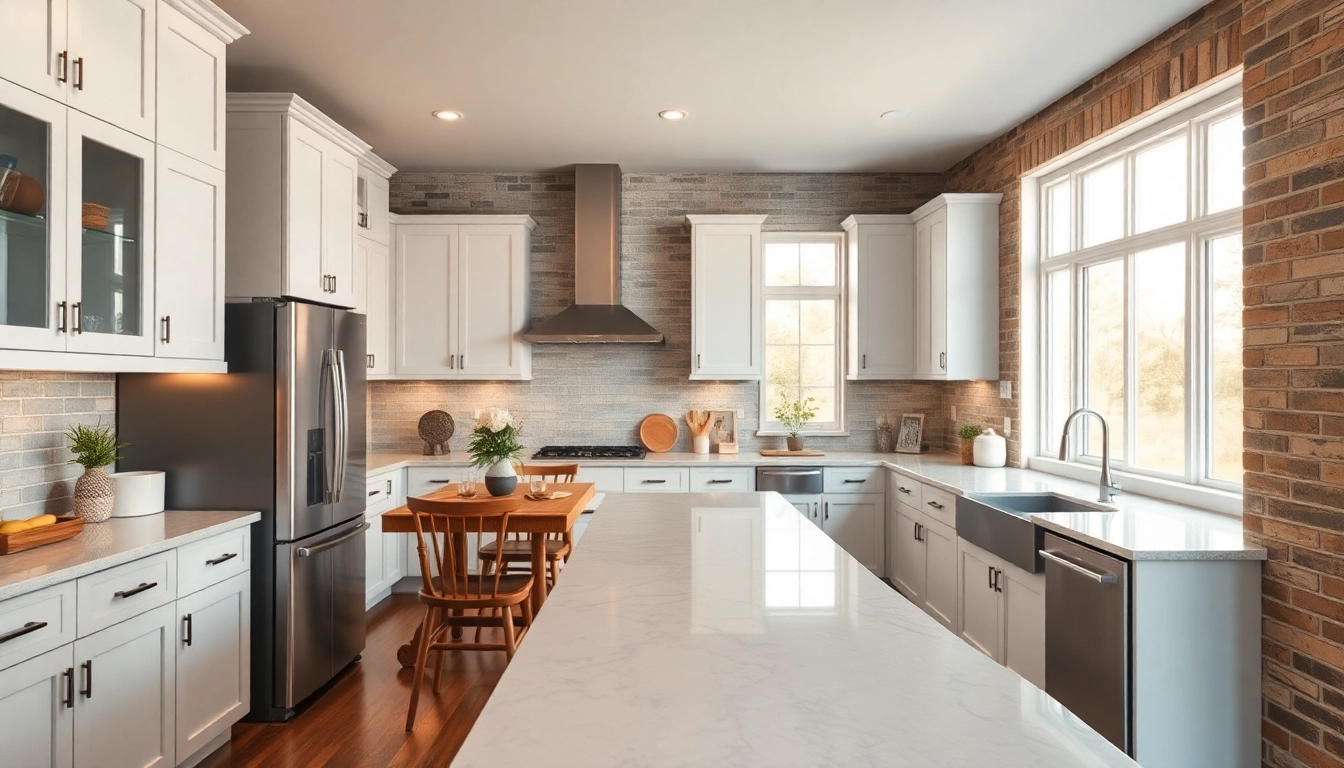 Transform your home renovation journey in a beautifully renovated kitchen with modern elements.