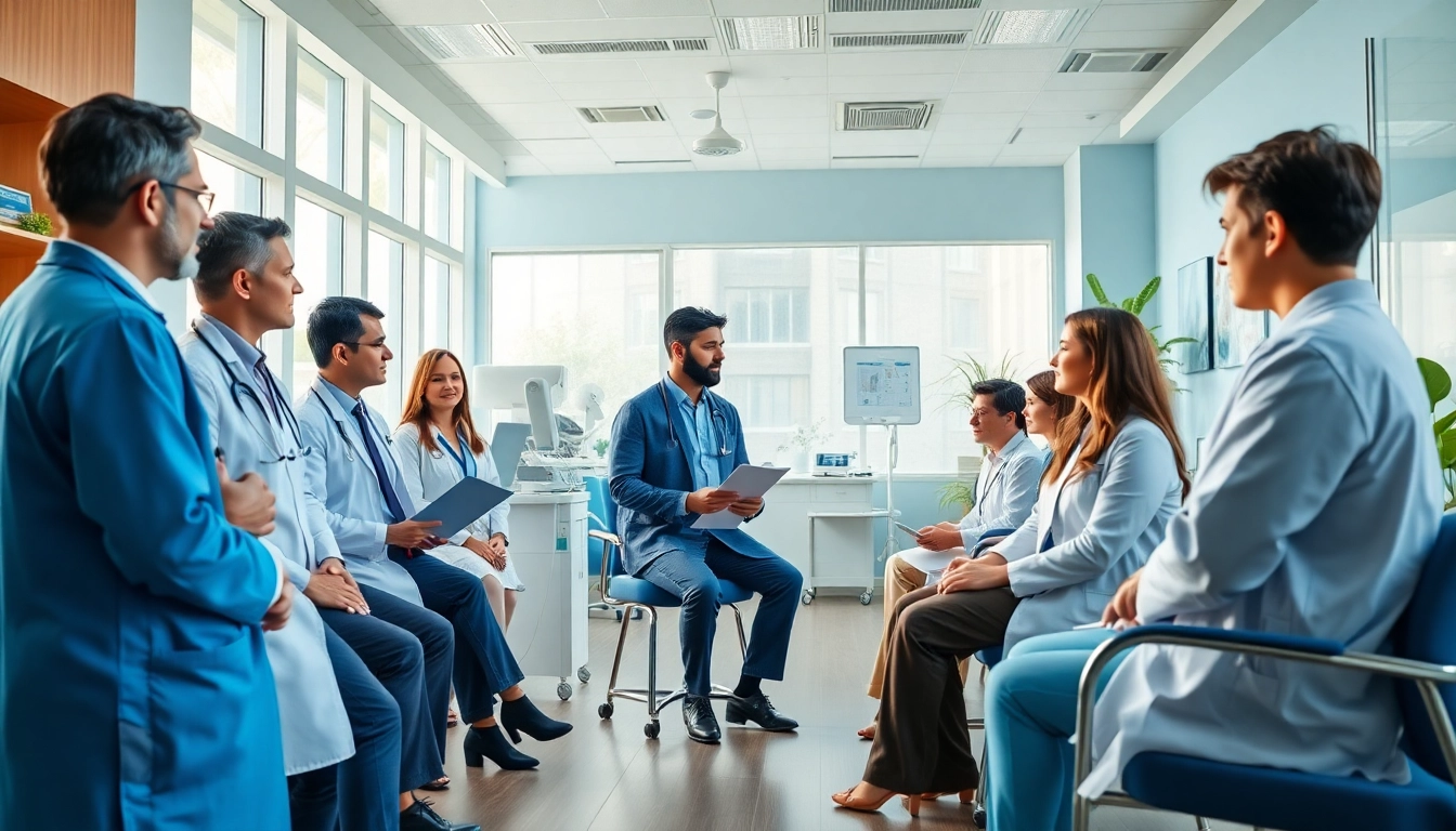 Engage with healthcare professionals at https://www.medexdtc.com in a welcoming clinic setting