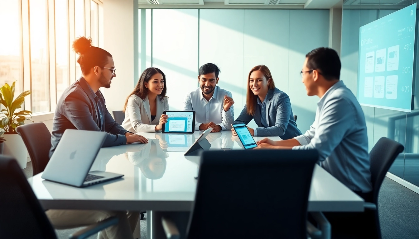 Collaborative professionals using WPS Office for document management and editing wps下载