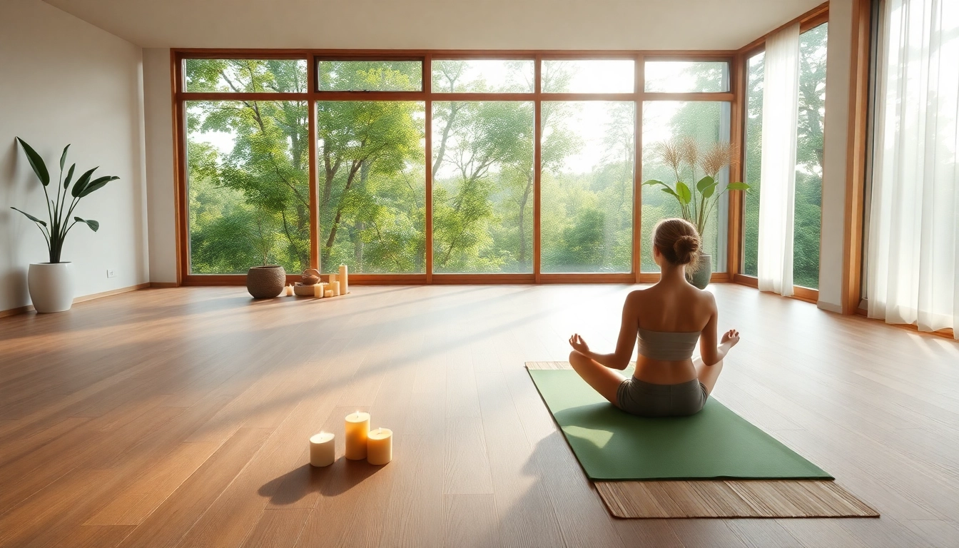 Participants enjoying a rejuvenating wellness retreat in a serene environment.