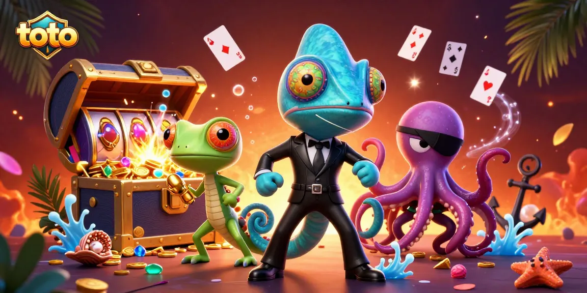 Engage with toto gaming strategies in a vibrant casino adventure scene filled with excitement.