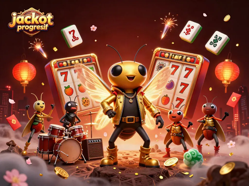 Menang besar dengan model jackpot progresif, nikmati slot yang mengesankan dan simbol keberuntungan!