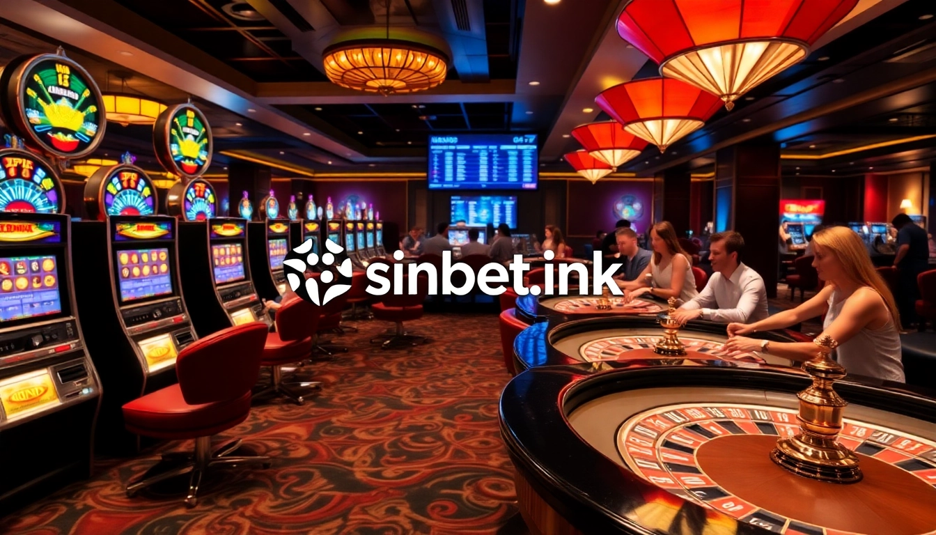 Experience thrilling gameplay at sinbet.ink with engaging slot machines and dynamic casino tables.