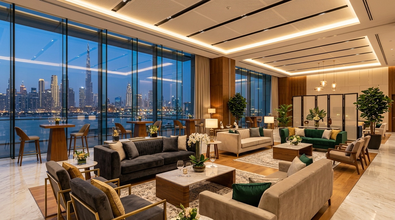 Rent furniture Dubai | Premium Event Rentals by Athoor