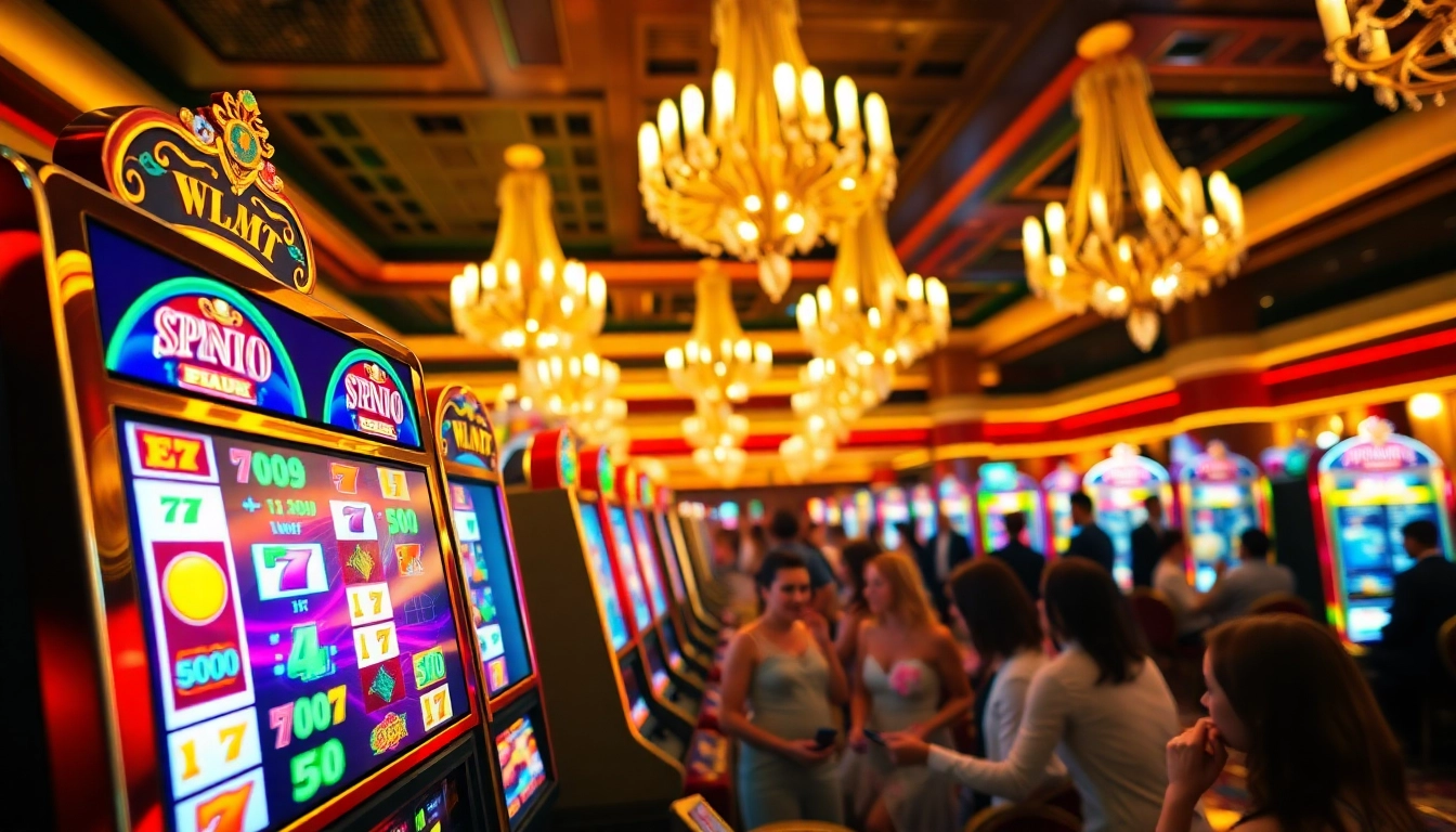 Rasakan sensasi Slot Depo 5K dengan permainan seru di mesin slot kasino yang penuh warna.