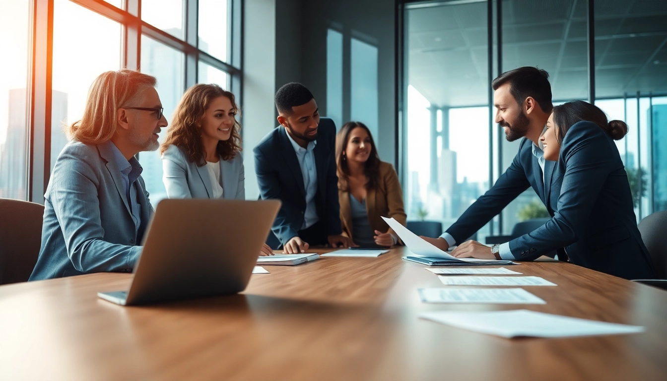 Engaging in business discussions to successfully buy biz sell in a professional setting.