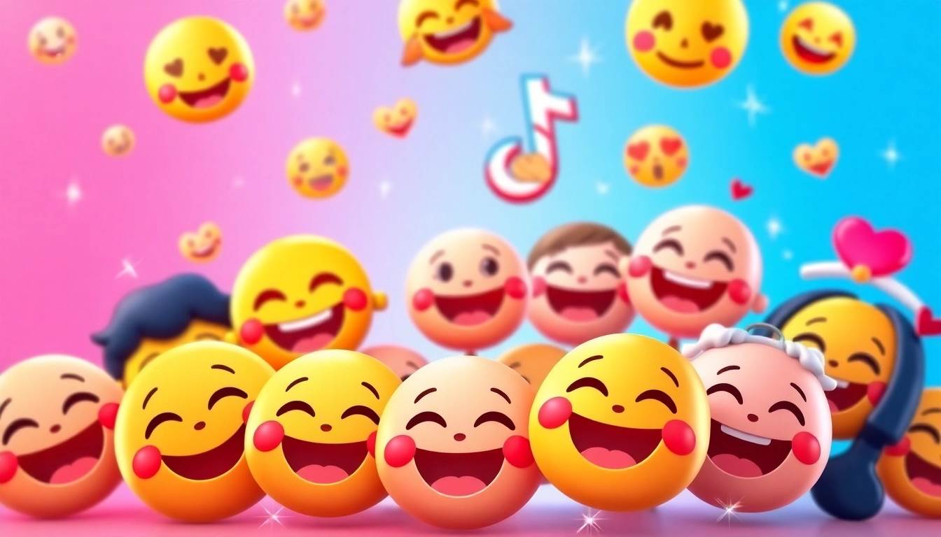 Engaging collection of TikTok emojis showcasing vibrant designs and meanings.