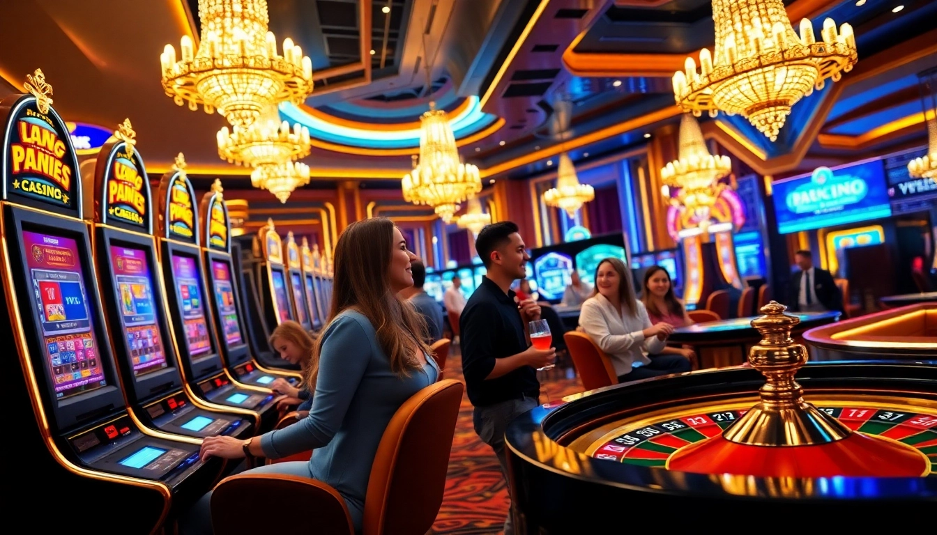 Experience the thrill of gaming at https://mm88.vegas/ with vibrant casino atmosphere and exciting players.