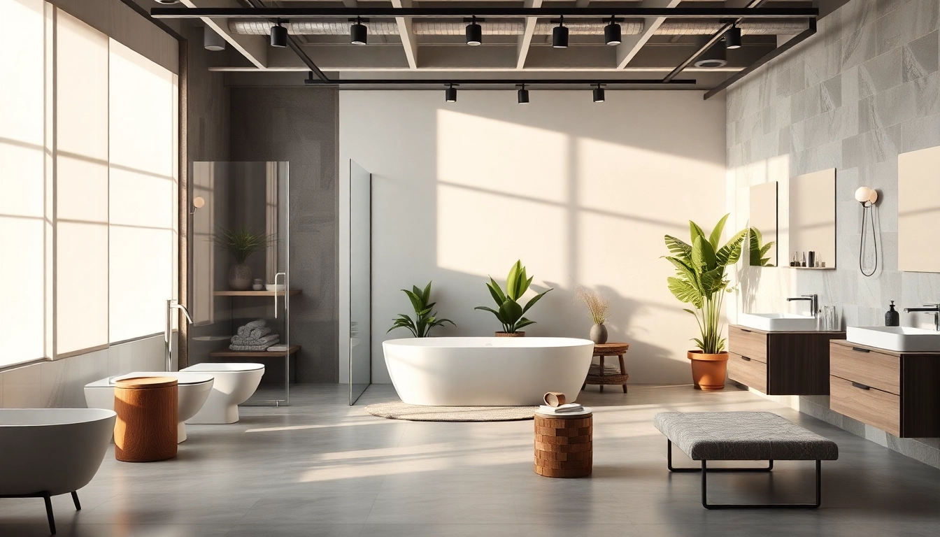 Erkunden Sie die stilvollen Produkte der sonni sanitär GmbH in einem modernen Badezimmer.