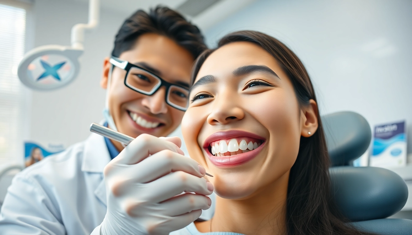 Transforming smiles with Invisalign Malaysia at a modern dental clinic.