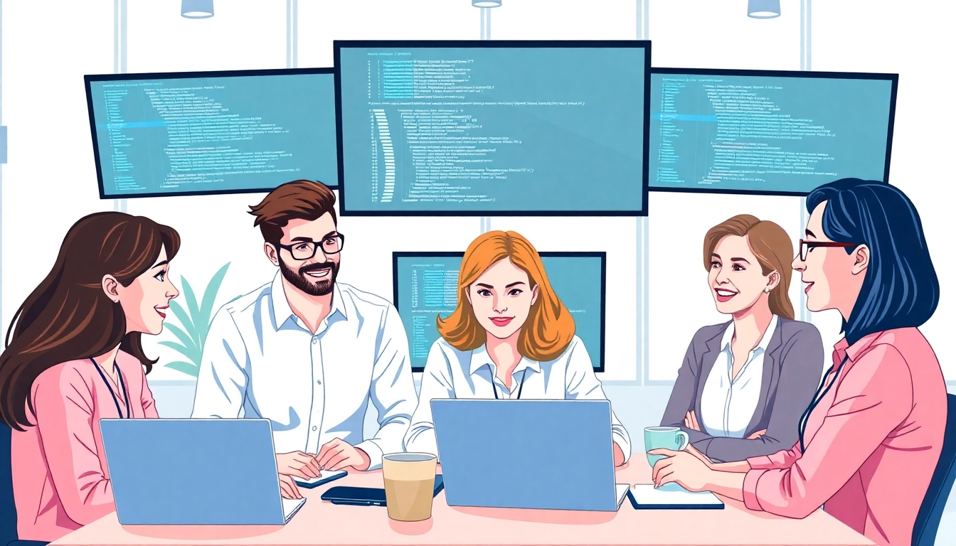 Quality assurance team dynamic at https://xqa.ca showcasing innovation and collaboration.