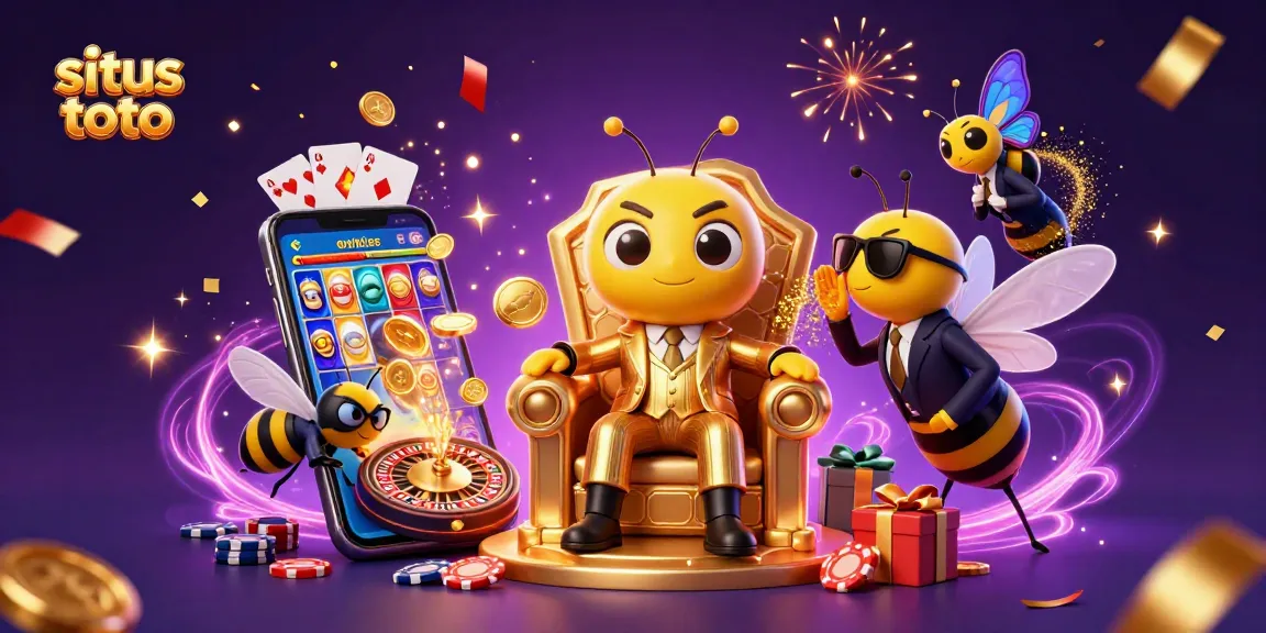 Engage with exciting situs toto slot games and rewards as the mob boss and allies celebrate wins.