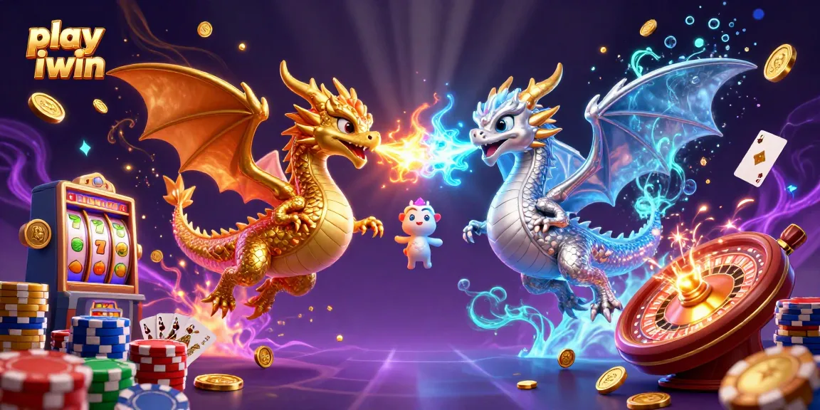Play iwin to enjoy the adventures of gold and silver dragons amid casino games and exciting rewards.