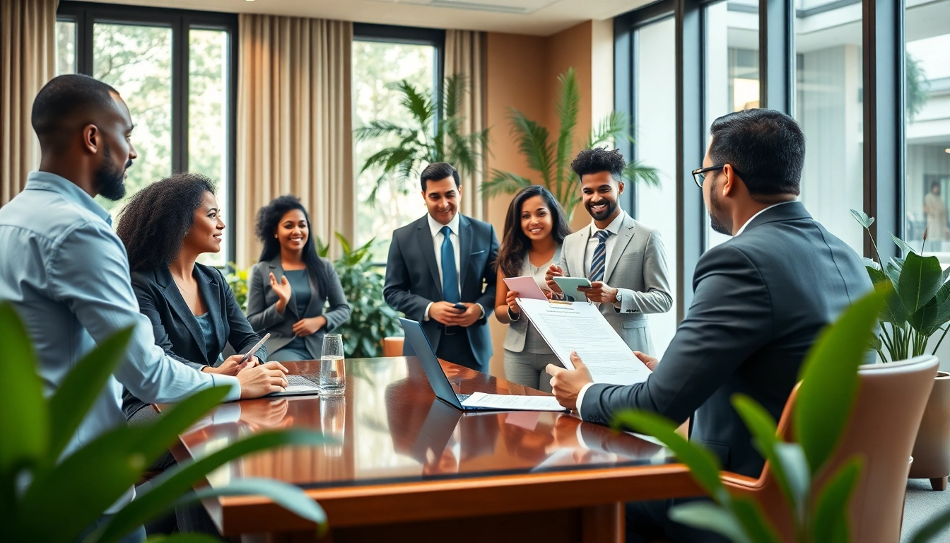 Discussing legal strategies at https://www.lalitlaw.com with a professional attorney in a modern office