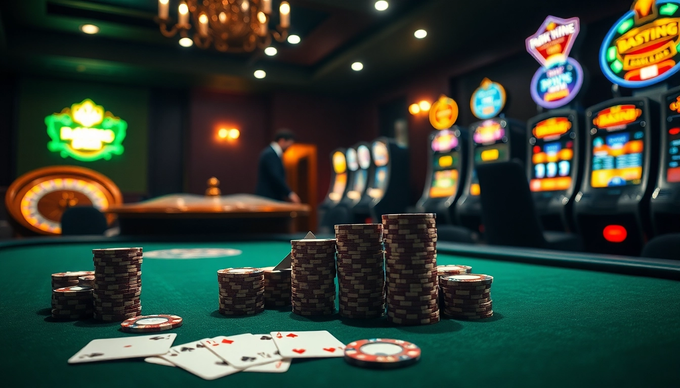 Engaging in thrilling gambling activities at a luxurious casino while exploring the hidden wiki dark web.