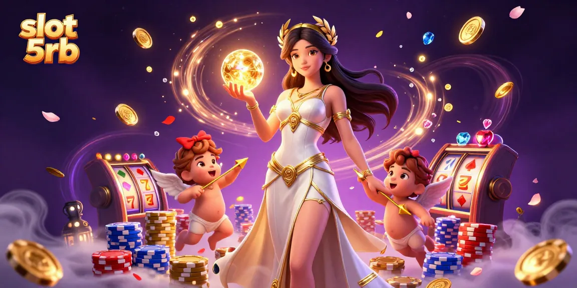 Experience thrilling play with slot 5rb as golden coins cascade in a mesmerizing casino scene.