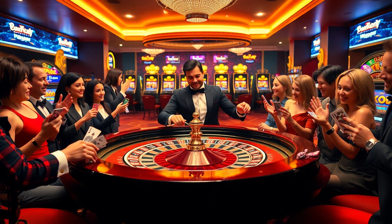 Experience the thrill of gambling with kk win bet at a luxurious casino table.