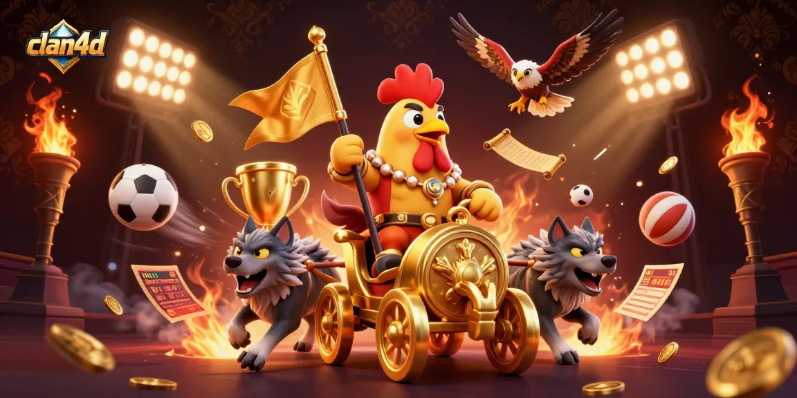 Join clan4d for a thrilling gaming experience featuring animated sports champions.