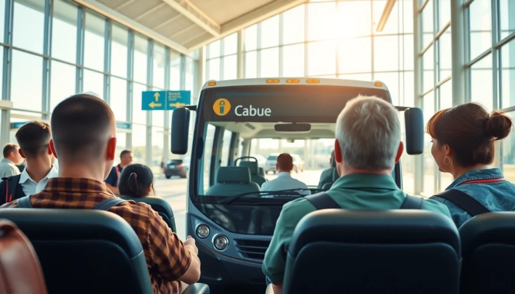 Cabo airport transportation service with professional drivers welcoming travelers at the airport.