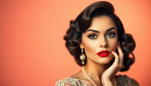 A beautiful vintage portrait inspired by the Varga style, reflecting the charm of https://www.esquirevargas.com.