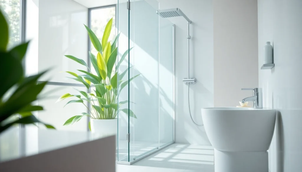 Erleben Sie sonni sanitär Produkte in einem eleganten Badezimmer mit modernem Design.