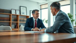 Consult with a knowledgeable attorney at https://www.marylandpersonalinjurylawyer.com in a modern office.