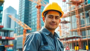 Discover top building companies near me through skilled professionals at a construction site.