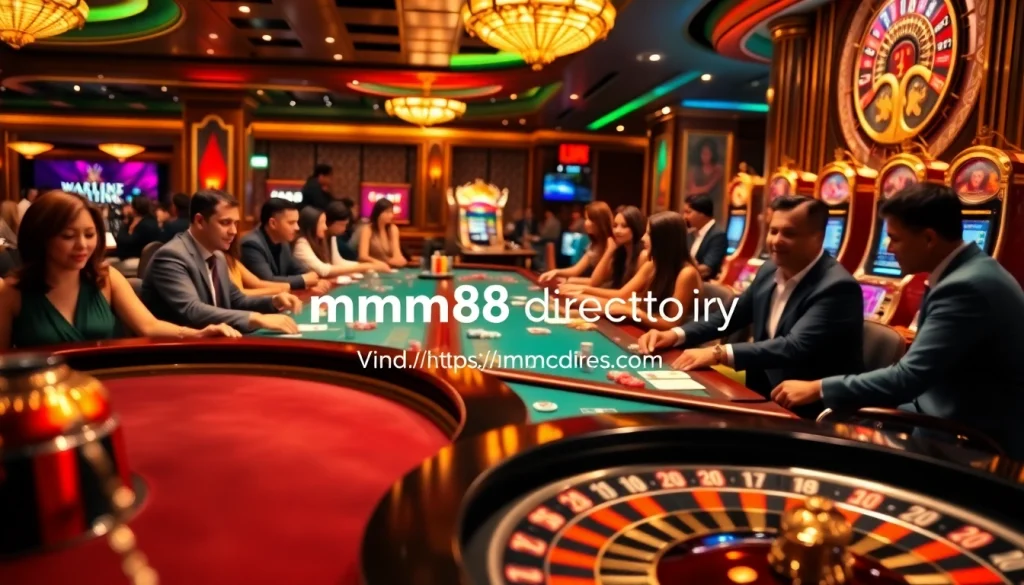 Experience high-stakes excitement at https://mm88.directory/ with vibrant casino games like poker and roulette.