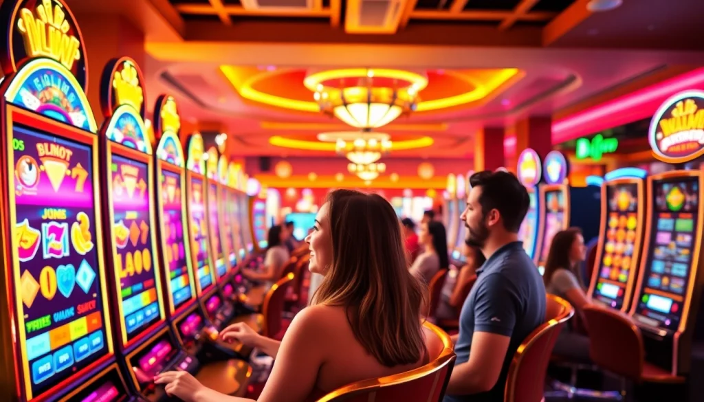 Tingkatkan pengalaman bermain lipat4d slot dengan suasana kasino yang meriah dan menarik.