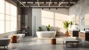 Erkunden Sie die stilvollen Produkte der sonni sanitär GmbH in einem modernen Badezimmer.