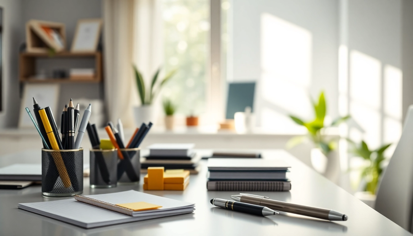 Essential Office Stationery Supplies for a Productive Workspace