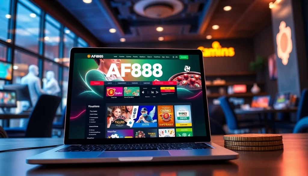 AF88 online gambling platform offering secure betting experiences